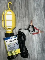 08-00255 VOLTEC PLASTIC WORK LIGHT 12 VOLT 60 WATT 6.10 METERS 18 GAUGE 20' A12D