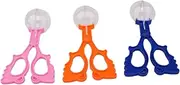 Toyvian Childrens Toys Outside 3pcs Insect Catching Clamp Bug Catcher Tongs Insect Catching Scissors Educational Random Color