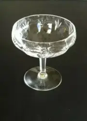 Gorham Chancellor Crystal Champagne/Sherbert/Compote Excellent: set of 6 vintage