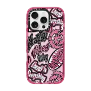 iPhone 16 Pro Impact Case MagSafe Compatible Happy Vibes Collage