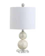 JONATHAN Y Designs Bailey 19in Seashell LED Table Lamp