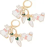 SHINEOFI 2 Pairs of Mini Sweater Sewing Markers Safety Clamp Charms Removable Crochet Marker Metal Stitching Markers Metal Knitting Safety Clamp