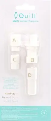We R Memory Keepers Quill Tool Pen Adapters 4/Pkg-
