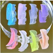 Lash Lift Ribbons Eyelash Lifting Shields Mini Lami Lamination Roller Soft Silicone Perm Rod LC Curl Perming Shield 8 Size Korean Curling Guard Lifts Eyelashes Visibly Elastic Shield For All Eyes