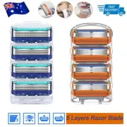 8-32 PCS 5 Proglide Shaving Razor Blades Refills Compatible for Gillette Fusion