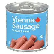 Maple Leaf Vienna Sausage, Ready to Eat!, 113g/4 oz. Can (Imported from Canada)