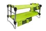 Disc-O-Bed Kid-O-Bunk w/ Organiser - Lime Green