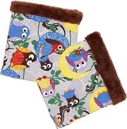 CORHAD 2Pcs Hamster Sleep Bag for Guinea Pig Pets Warm Pouch Hideout for Comfort Security for Winter Use Random Style Design for Hedgehog Ferret