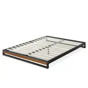 Zinus King, Queen, Double & Single Metal Wood Low Bed Frame Base