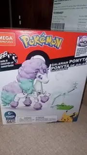 NEW Mega Construx Pokemon 64pc Galarian Ponyta NIB Sealed