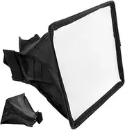 HOMSFOU Universal Camera Flash Softbox Portable Diffuser for Video Recording Softbox for Camera