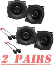 JBL 5-1/4" 210 Watts Front Door & Overhead Speakers for 1997-2001 Jeep Cherokee