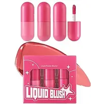 Liquid Blush for Cheeks,Long Wearing Blush | Women Cheek Makeup Lightweight Blusher Highlighter Rouge Stick for Facial Natural-Looking