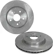 2 Front Disc Brake Rotors for Suzuki Grand Vitara JB416 JB419 JB420 JB424 JB627 JT 4cyl 1.6L M16A 1.9L F9Q 2.0L J20A 2.4L J24B V6 2.7L H27A 3.2L N32A 2005 2006 2007 2008 2009 2010 2011 2012 2013 2014