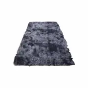 Floor Rug Fluffy Rugs Area Carpet Shaggy Large Pads Soft Mat Dark Grey