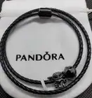 Pandora Star Wars Limited Edition Mandalorian Grogu Leather 38cm Bracelet Set
