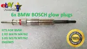 6x NEW BOSCH BMW E63 E65 E66 GLOW PLUGS / NEXT DAY DISPATCH