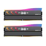 SP Silicon Power XPOWER STORM RGB DDR5 32GB(2x16GB) 7200MHz Gaming Memory Supports Intel XMP/AMD EXPO CL34 UDIMM Desktop PC Computer RAM Memory, Gray