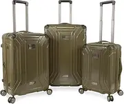 [Highland Tactical] Hardside 3pc Set, Dark Green, Dark Green, Hardside 3pc Set