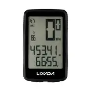 Bicycle Computer USB Rechargeable Wireless with Bicycle Speedometer Odometer