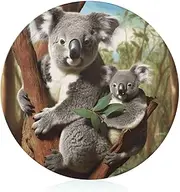 Chopping Blocks, Koala Family Printed Chopping Block,fruit Chopping Block,thickened Chopping Block,round Chopping Block