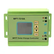 Mpt-7210A Aluminum Alloy Mppt Solar Panel Charge Controller With Lcd Display