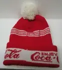 ENJOY COCA~COLA TOBOGGAN HAT/CAP MAYBE ABOUT MEDIUM SIZE