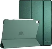 ProCase for iPad Air 13 Inch Case 2025 M3/2024 M2, Slim Smart Cover iPad 13 Air M3 M2 Case with Translucent Hard Shell Back, Supports Touch ID, Auto Wake/Sleep -Mgreen