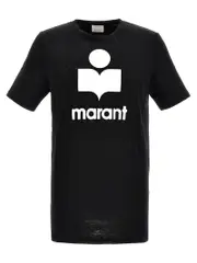 [Marant] Marant-Karman T Shirt Bianco/Nero-Uomo S White/Black