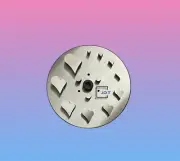 Disc Cutter Whimsical Heart Shape | Set of 10 punches | 6mm to 31mm|