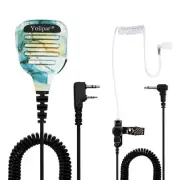 Water-Proof Microphones Compatible with Baofeng Radios BF-F8HP UV-82 UV-5R an...