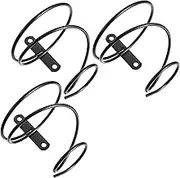 3pcs Iron Wine Rack Vintage Fridge Wall Mounted Wine Rack Bar Wall Wine Display Holder Fridge Wine Rack Wine Storage Cabinet Wine Storage Organizer Metal Individual Steel Wire