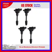 4PC Ignition Coil JNSF00 for NISSAN Silvia S15 2.0L L4 MCP3550 2244891F00