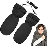 [Generic] winter heating gloves, electric heating gloves, heated gloves waterproof electric gloves for touch screen comfortable work gloves, cam hand warmer