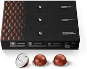 Coffee 30 Pods (3 Sleeves) Compatible with Nespresso VERTUOLINE Vertuo Line Machines Espresso Flavored Capsules Light/Medium/Dark Roast Choose Flavour (Roasted Hazelnut)