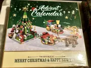 NEW Christmas Advent Calendar Kids Mini Blocks Toys Reindeer Tree Train 624 pcs