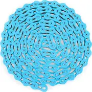 KMC K710 SUPERLITE KOOL CHAIN 1/8" HOLLOW PIN BMX BIKE GT SE HARO BLUE RARE NEW