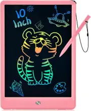 10 Inch LCD Writing Tablet, Drawing Pad for Kids, Mess Free Coloring for Toddler