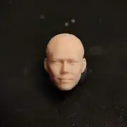 1/18 Scale The Line Walker Michael Tse Head Sculpt Unpainted Fit 3.75" Figure