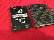 5 Pcs ASUS ROG 2M HB 2Way Nvidia SLI Bridge Rev 1.00 Genuine Part 60mm 2 Slot