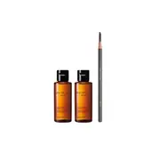 Shu Uemura Hero Set G ( Ultime8 Sublime Beauty Cleansing Oil - 50ml (2pcs) & H9 Hard Formula Eyebrow Pencil - 05 Stone Gray )