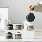 Convenient Travel Tea Set Ceramics Chinese Tea Set Teapot and Tea Cup Set Home
