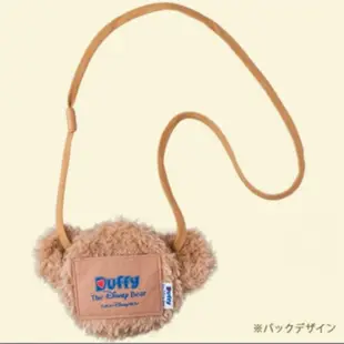 日本 迪士尼樂園 Duffy 達菲熊 零錢包 證件 票夾 斜背包