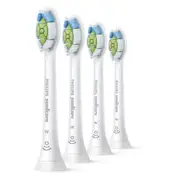 4pc Philips Sonicare Optimal White Brush Heads f/Sonicare Click-On Handles White