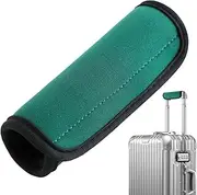 [Ungtyb] Luggage Handle Wrap, Neoprene Grip Cover, Suitcase Identifier, Soft Comfort Padding, Travel-Friendly Design 4 Pack, Airport and Airplane Use, 14.5x15.5cm Red Green Blue Orange