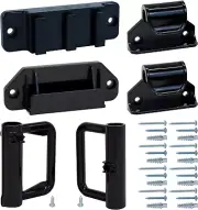 Retractable Baby Gate Replacement Parts (Black) Retractable Dog Gate Hardware Fu