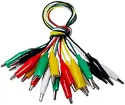 10PCS Electrical Alligator Clips Test Leads - Versatile Jumper Wires for Precise Electrical Testing