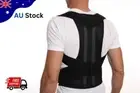 Back Posture Corrector Lumbar Shoulder Support Brace Belt Magnetic Women Men AU