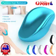 Painless Physical Hair Removal Epilators Crystal Hair Eraser for Women Men AT