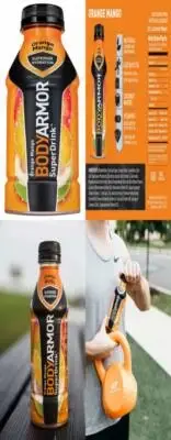 BODYARMOR Sports Drink Beverage, Orange Mango, Natural Flavors With...